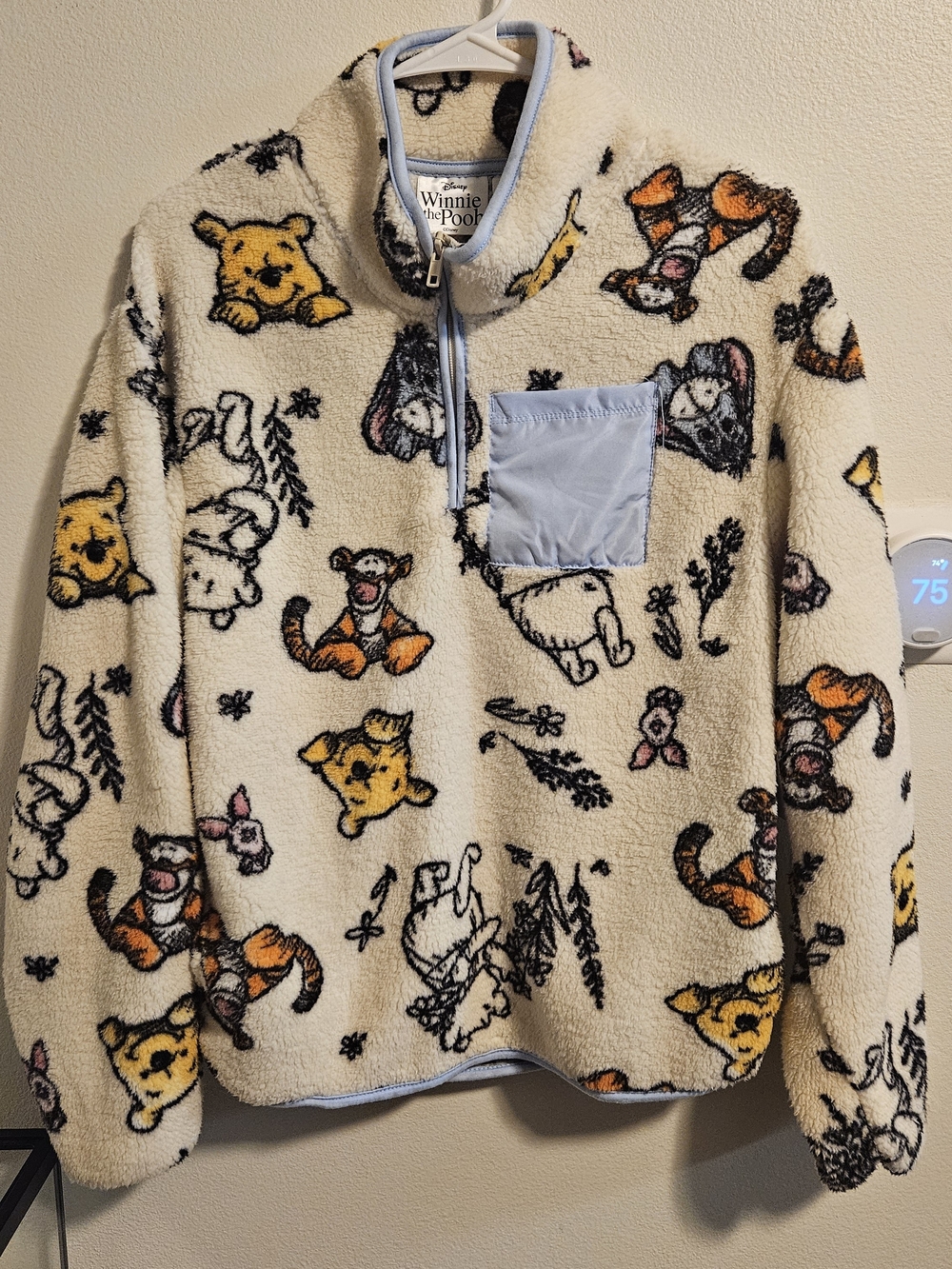 NEW With Tags. Disney Winnie the Pooh Sherpa Pullover (Women's XS)
